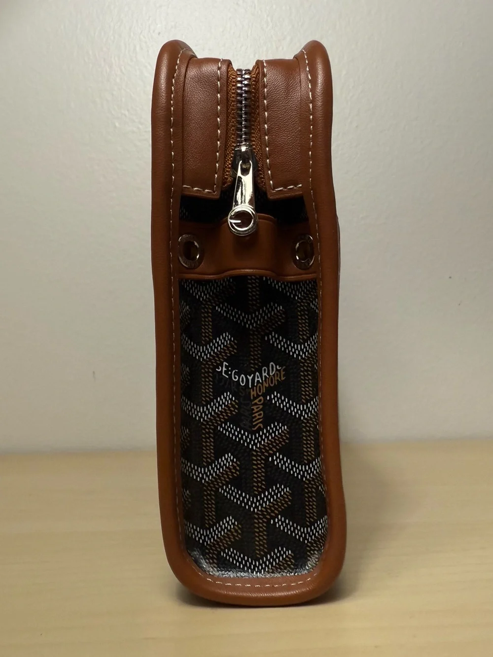 Brown Toiletry Bag